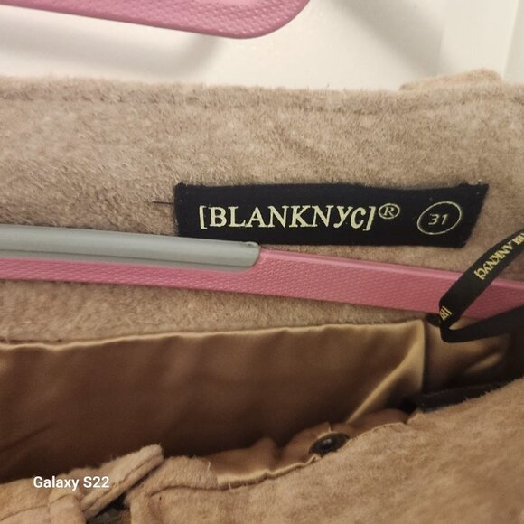 Blank NYC Leather Mini Skirt. NWT. Size 31/12. Host Pick. - Picture 5 of 9